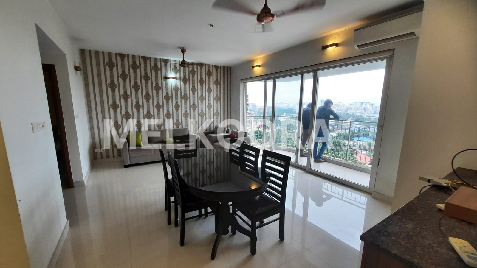 3 BHK FULLY FURNISHED FLAT FOR RENT IN  ABAD KNIGHT BRIDGE KADAVANTHARA