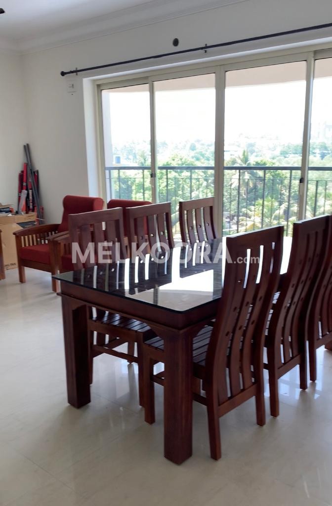 1595 sq.ft Spacious and Semi-Furnished 3 BHK Flat for rent in Kakkanad at Rs.27900