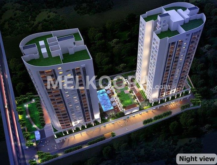 Furnished 3 BHK Flat for Sale in Skyline 24 Carat, Elamakkara