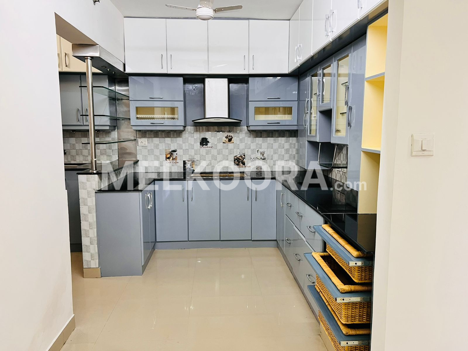 Spacious 3 BHK Semi-Furnished Flat for Sale in Vaduthala