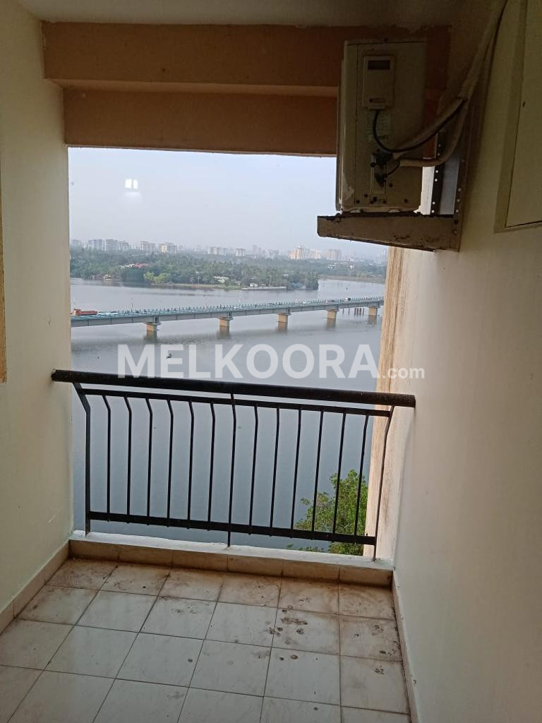 Beautiful 3 BHK Waterfront Flat at Riviera Retreat, Thevara