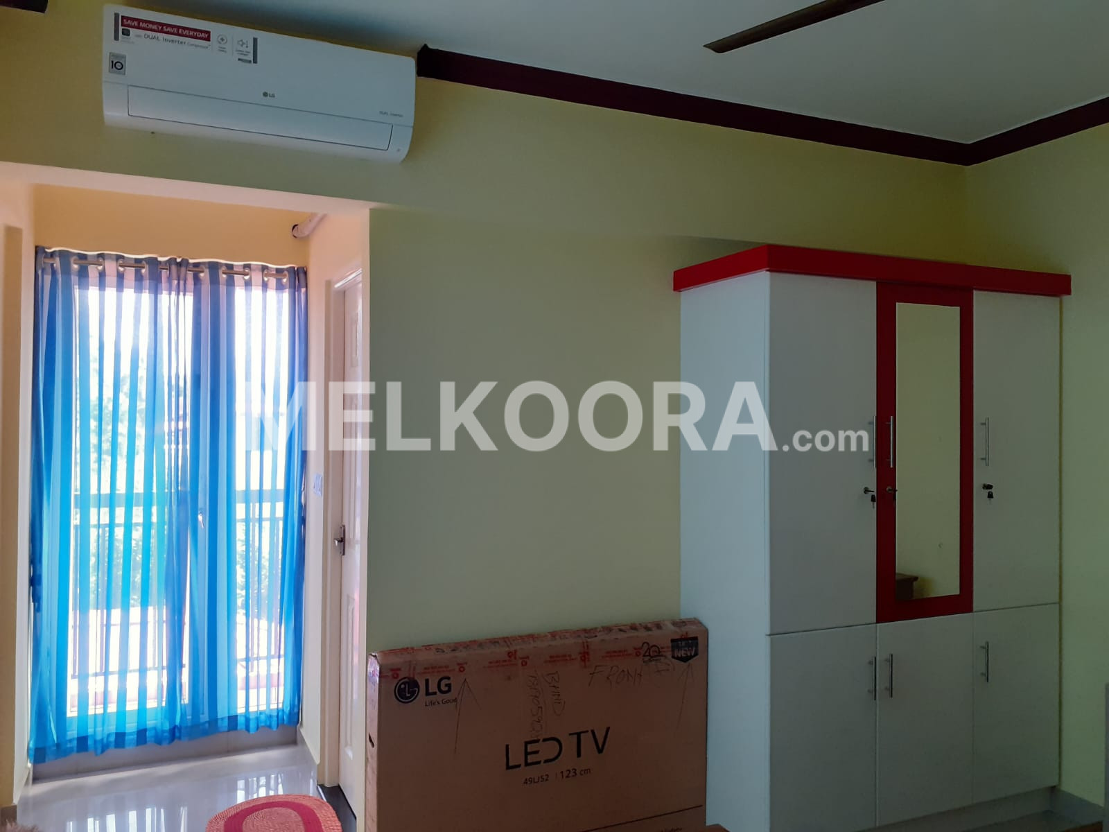 3BHK 1400Sqft Fully furnished Flat for Rent at Dream Flower Velvetude, Edappally for Rs35000/month