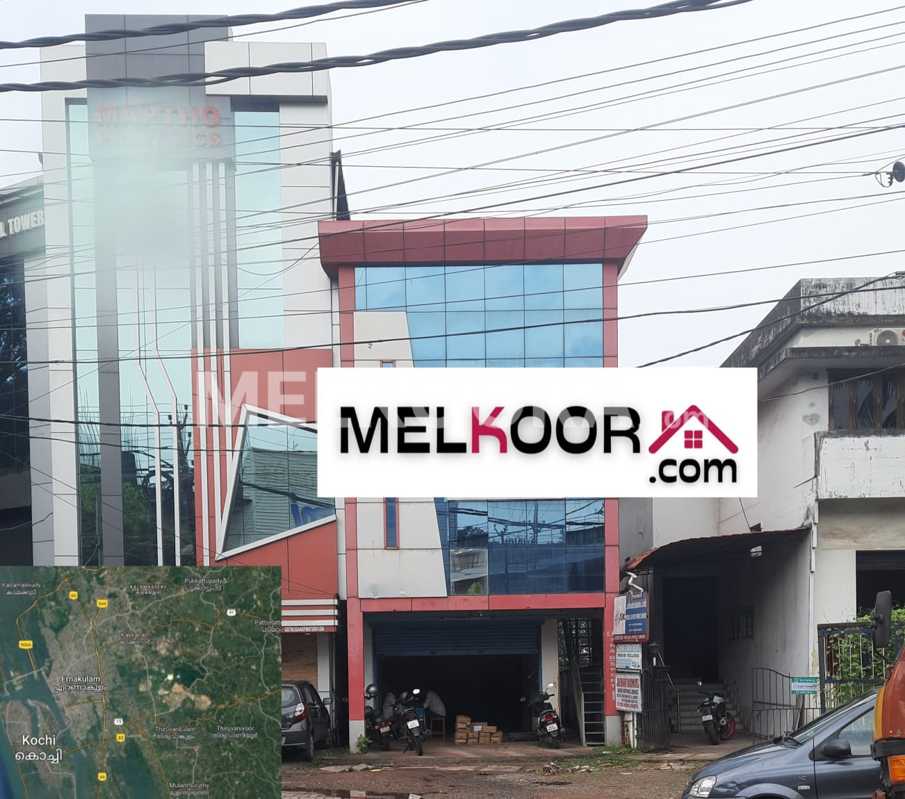 200Sqft Fully Furnished Office Space For Rent at Kalamassery For Rs4500