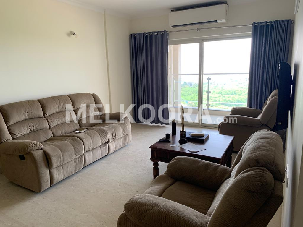 2BHK 1885Sqft Fully Furnished Flat for Rent at Purva Grandbay, Marine Drive for Rs 50000/month