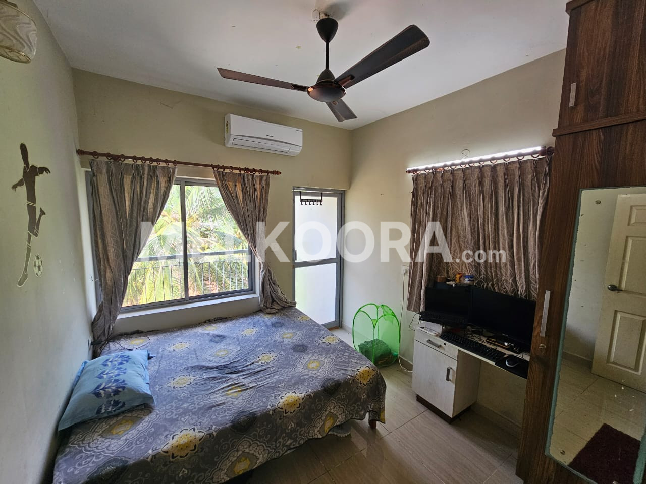 3BHK 1290Sqft Fully Furnished Flat For Rent at Maradu For Rs 20000/Month