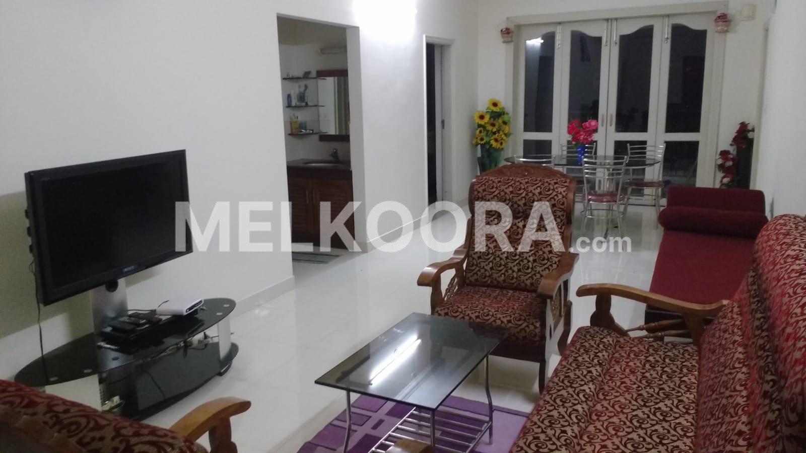 3BHK 1425Sqft Fully Furnished Flat For Rent at Skyline Opal Arch,Kaloor For Rs26000/Month