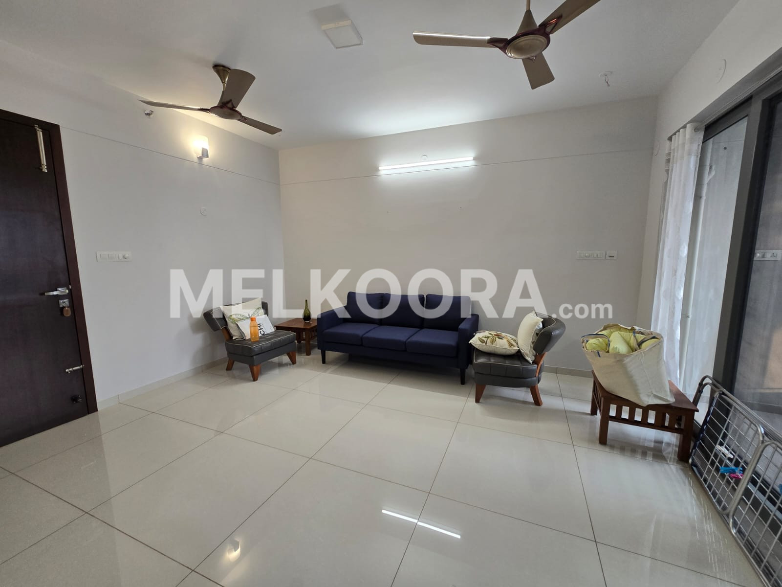 3BHK 1850Sqft Fully Furnished Flat For Rent at Noel Poetry,Kakkanad For Rs 45000/Month