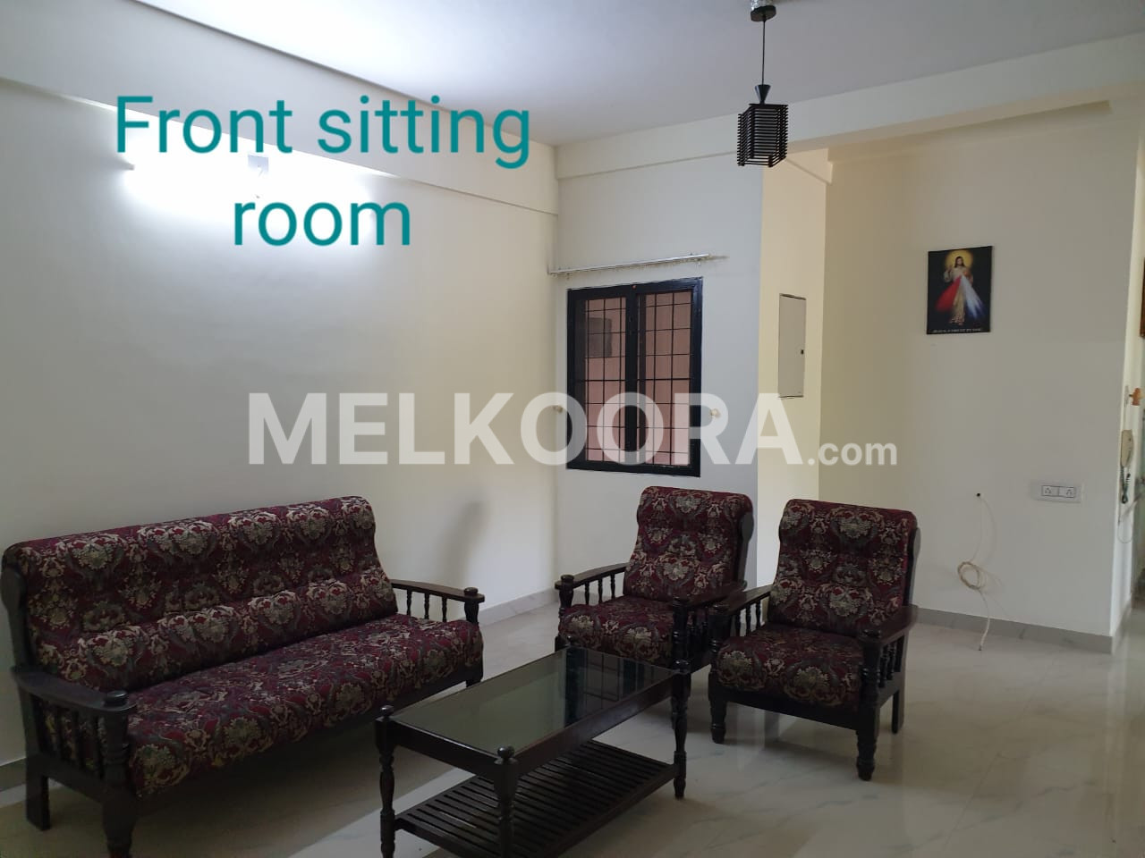 3BHK 1650Sqft Semi Furnished Flat for Rent at Karukutty for Rs 16500