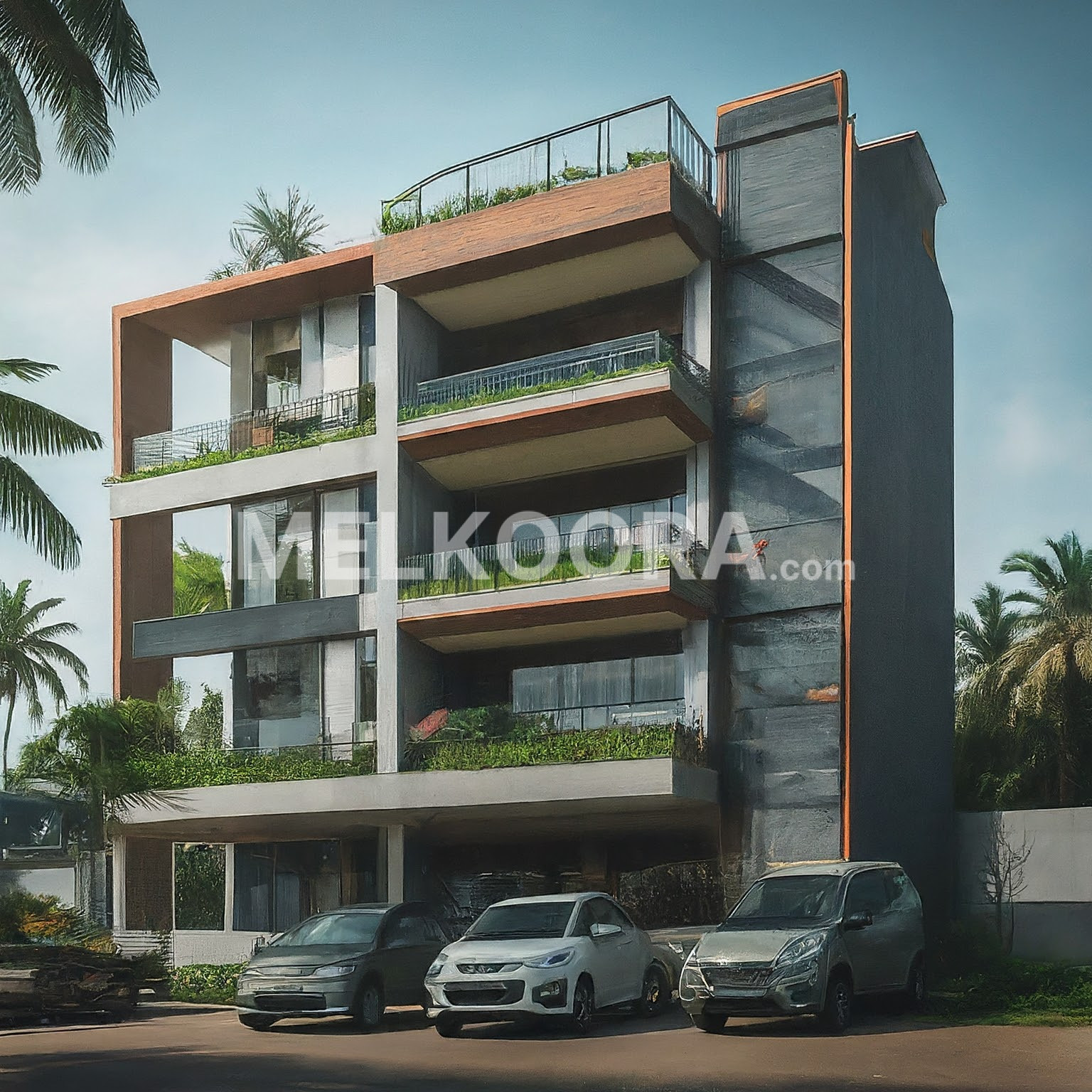 3BHK 1500Sqft Semi Furnished House for Rent at Thrippunithura for Rs 15000