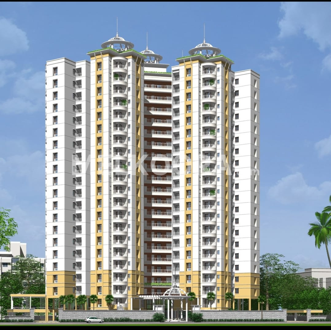 3BHK 1760Sqft Fully furnished flat for sale at Kaloor for Rs 1Cr