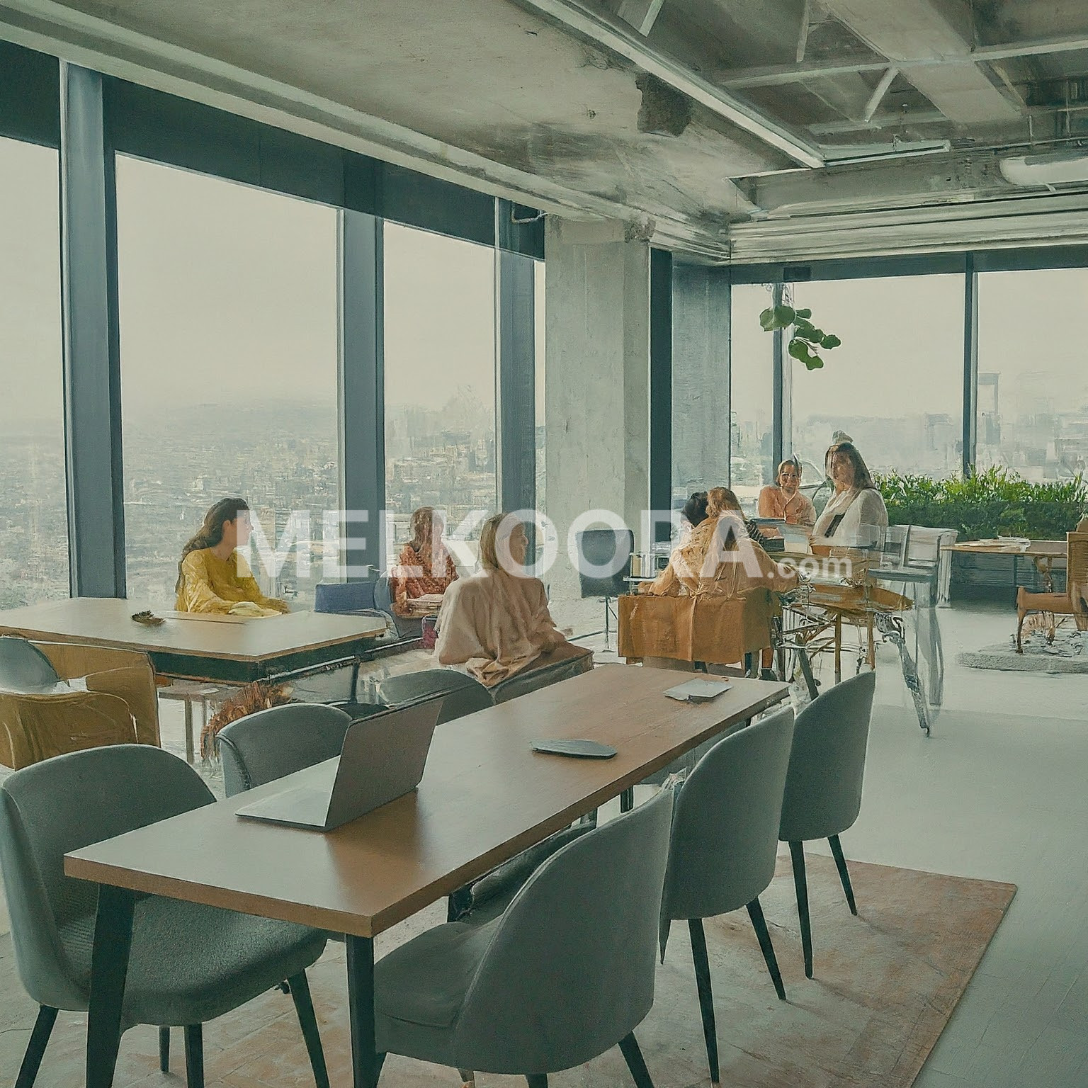 1000Sqft Semifurnished Office Space for Rent at Kadavanthra for Rs35000/Month