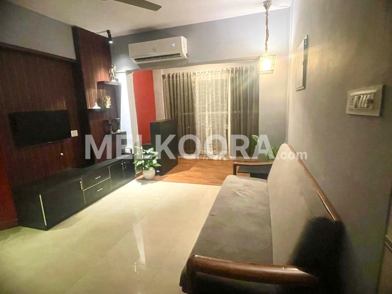 3BHK 1450Sqft Fully furnished flat for rent at Palarivattom for Rs 35000/month