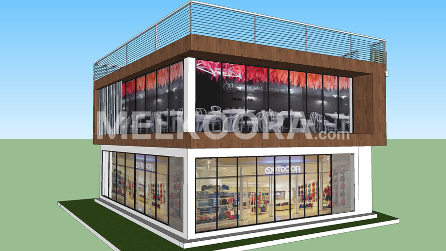 1000Sqft Unfurnished Commercial Building for Rent at Edapally for Rs40000/Month