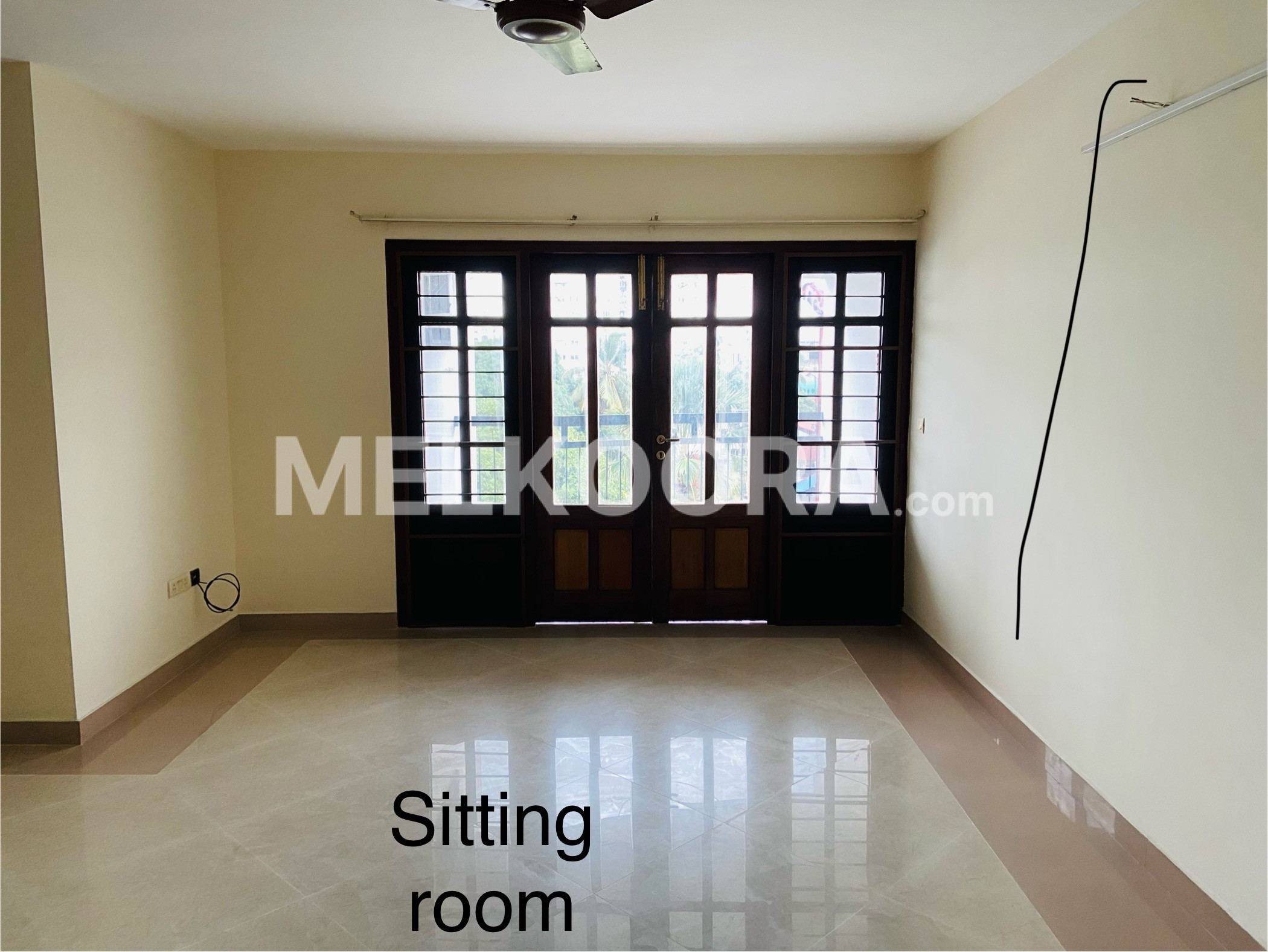 3BHK 1670Sqft Semi furnished apartment for sale at Ravipuram for Rs 95Lakhs