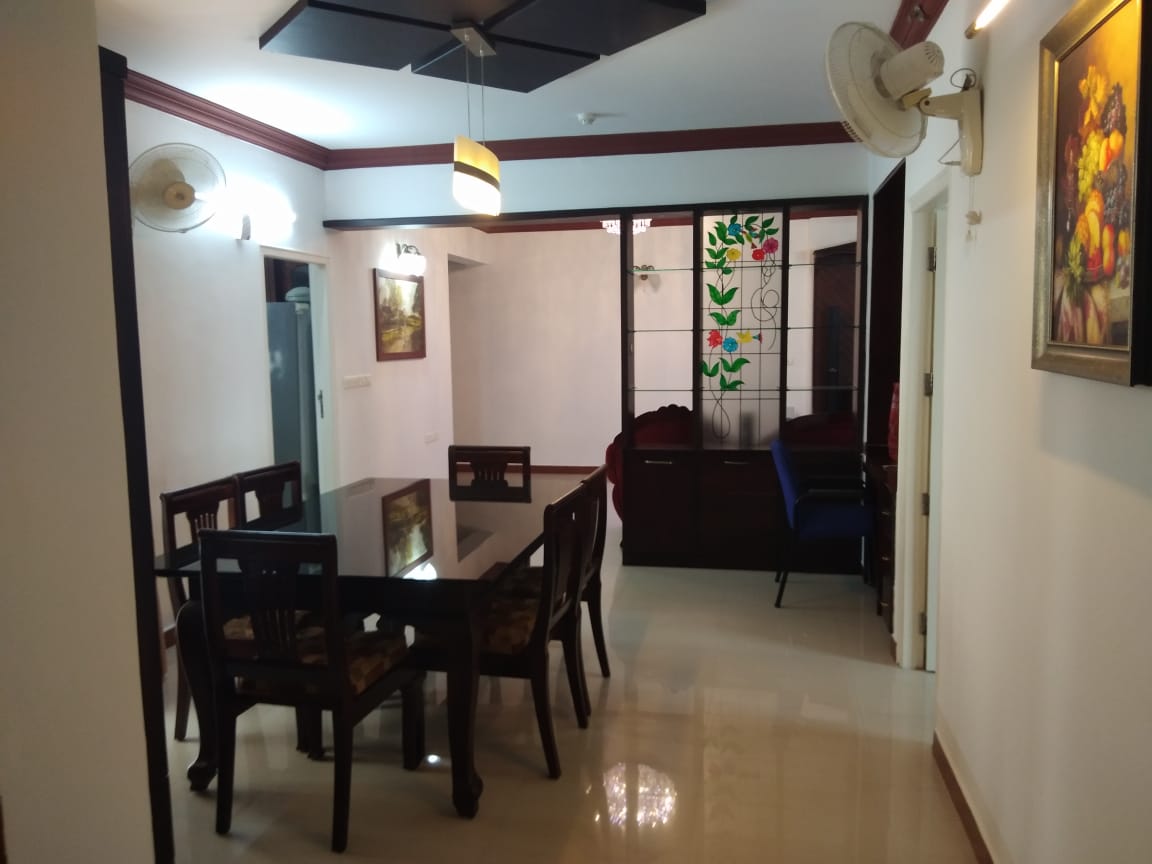 3BHK 1980Sqft semi furnished house for sale at Kathrikadavu  for Rs1.48 Cr