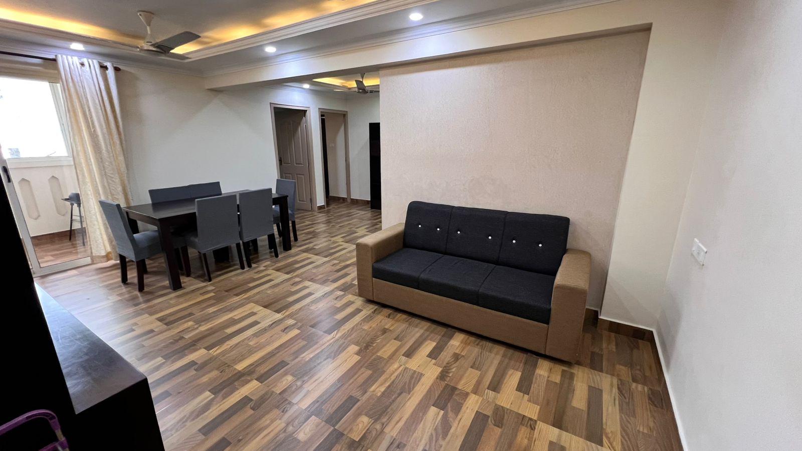 3BHK 1100Sqft Fully Furnished Apartment for Rent at  Palarivattom for Rs 28000/Month