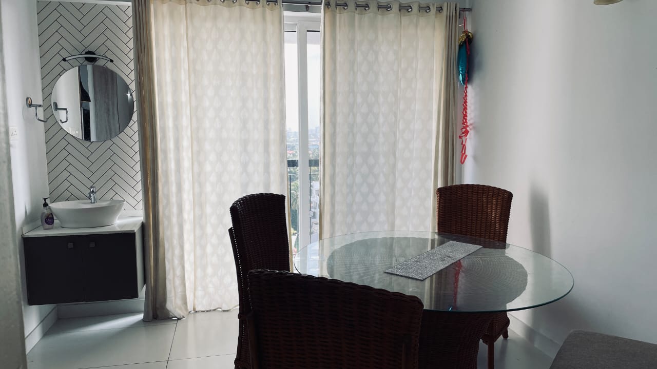 2BHK 1010 Sqft Fully  Furnished flat for Rent at Palarivattom for Rs 37000/Month